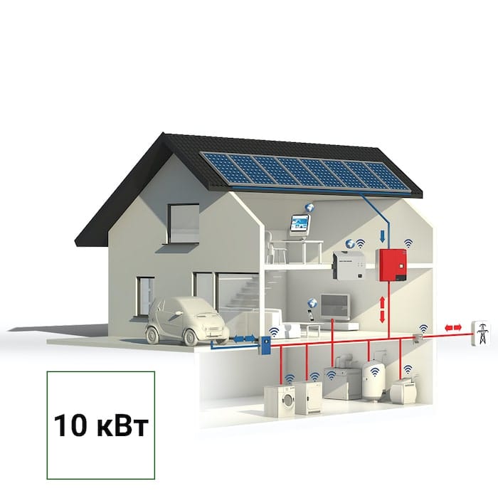 Солнечная электростанция на 10 кВт - VIYAN
